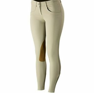 Tan Dover Breech with Knee Patch